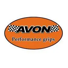 A logo of avon performance grips